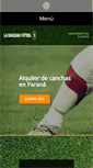 Mobile Screenshot of lamanzanafutbol5.com